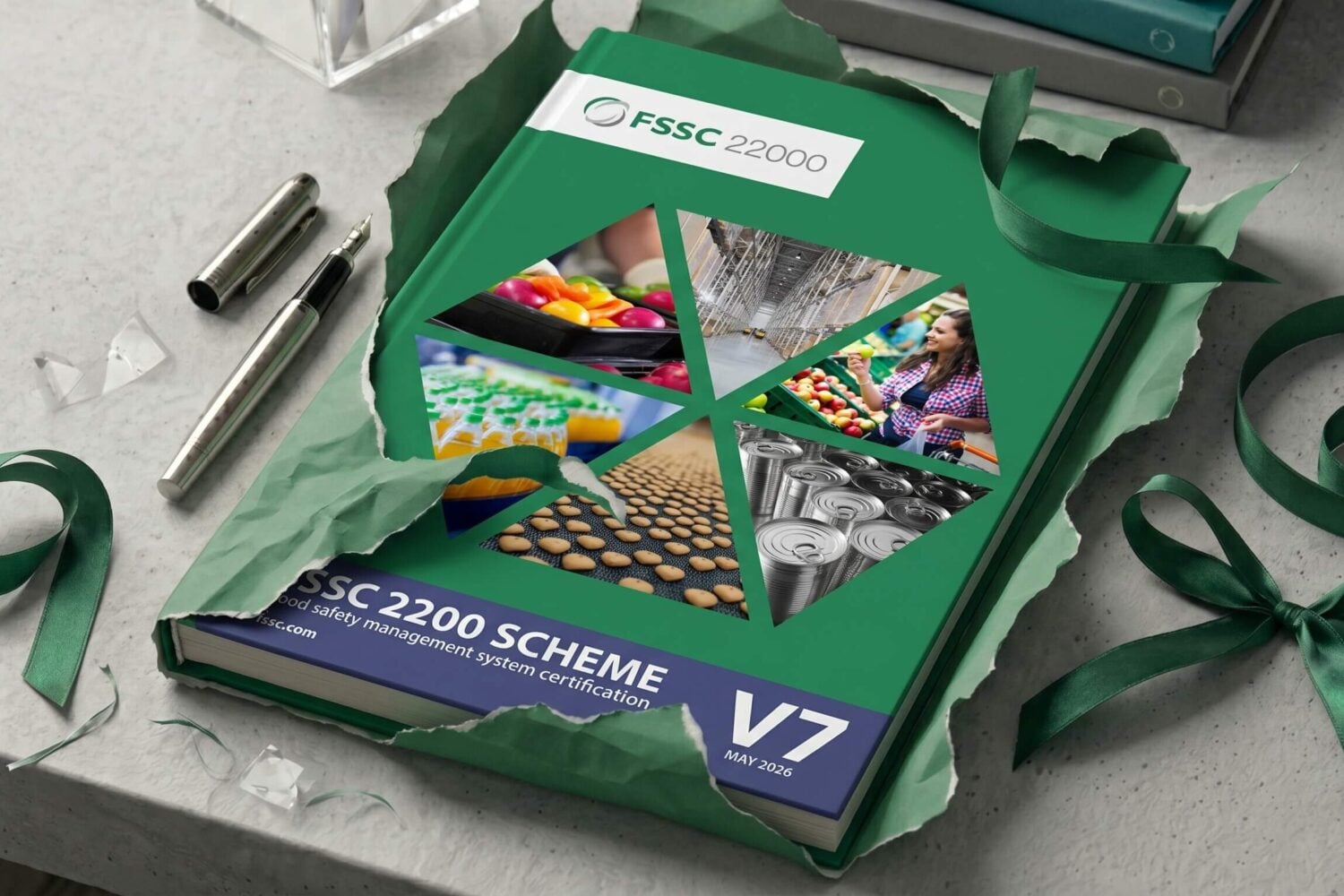 Image of FSSC 22000 V7 being revealed